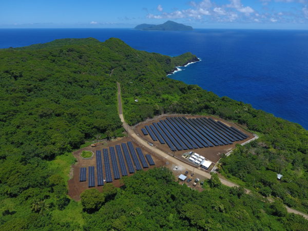 American Samoa Island Community Microgrid. Photo by SolarCity.