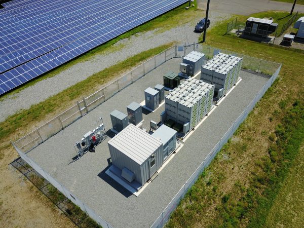 Caldwell Wastewater Treatment Plant. Photo by Eos Energy Storage