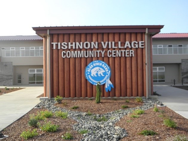 The Tish Non Community Center in Loleta, CA. Photo courtesy of the Bear River Band.